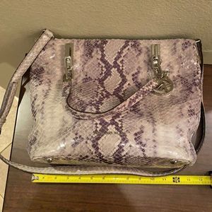 Michael Kors snakeskin crossbody NEW